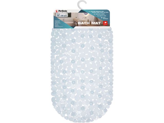 Image 1 Bath mat, oval 66x35 cm, transparent, PERFECTO LINEA