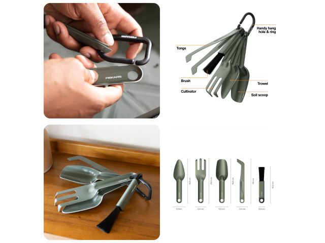 Image 6 Plant Care Soil Tool Set 5pc