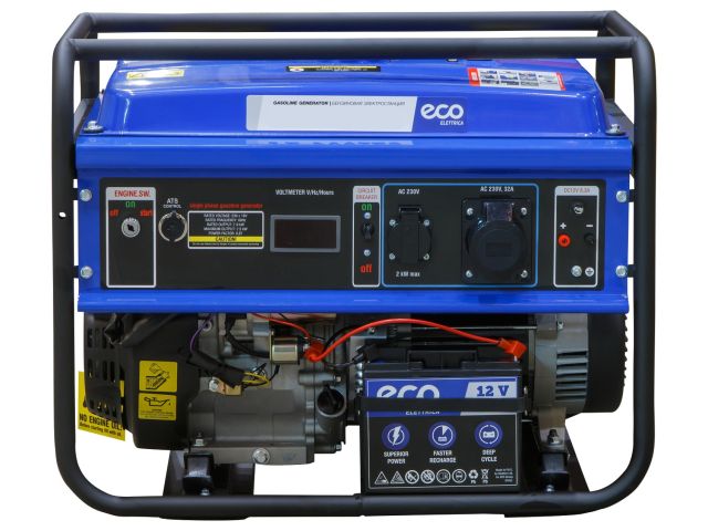 Image 1 Gasoline generator ECO PE-10000ES (220 V~, 60 Hz)