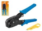 Crimper tool RJ-9, RJ-11, RJ-12, RJ-45 ЮПИТЕР