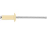 Blind rivet 3.2х8 alum/steel zinc plated RAL 1014 (20000 pcs/carton) STARFIX