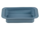 Silicone baking form, rectangular, 25 x 13.5 x 5 cm, BLUESTONE, PERFECTO LINEA