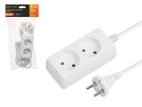 Extension cord, 2 sockets; 3m; without grounding; 2х0,75 ЮПИТЕР