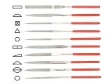 Diamond needle files set 140x50x3mm 10pcs STARTUL PROFI