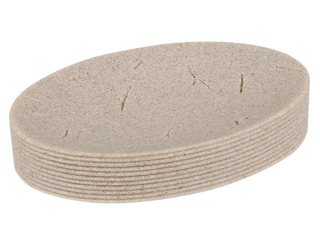 Soap dish YELLOWSTONE, beige, PERFECTO LINEA