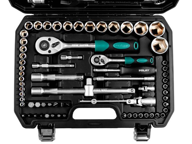 Image 6 Socket and wrench set 82pcs VOLAT