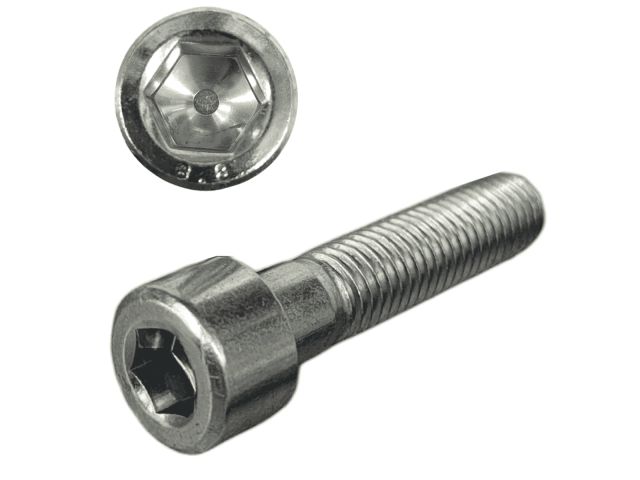 Image 1 Hex socket cap screw М8х30 class 8.8 DIN 912 zp (5 kg) STARFIX