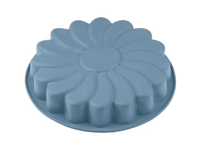 Silicone baking form, camomile, 23.5 x 5 cm, BLUESTONE, PERFECTO LINEA
