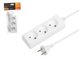 Extension cord, 3 sockets; 1,5m; without grounding; 2х0,75 ЮПИТЕР