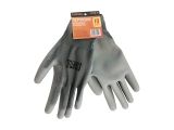 Working gloves, nylon liner, polyurethane coated, size 8 STARTUL