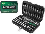 Socket set 46pcs VOLAT