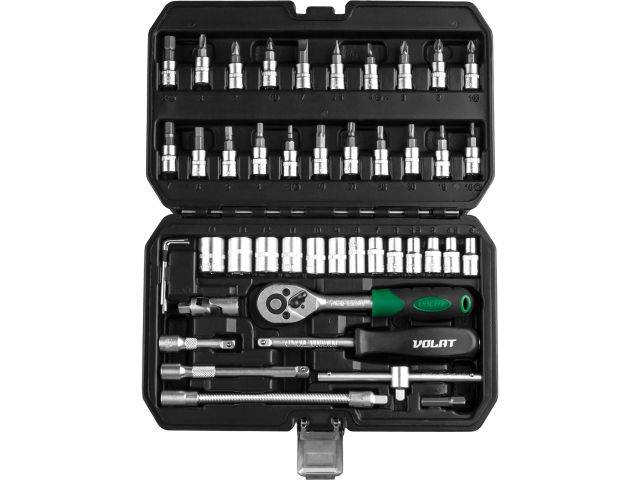 Image 7 Socket set 46pcs VOLAT