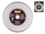 Diamond saw blade, multipurposе Turbo Wave 230х22mm GEPARD