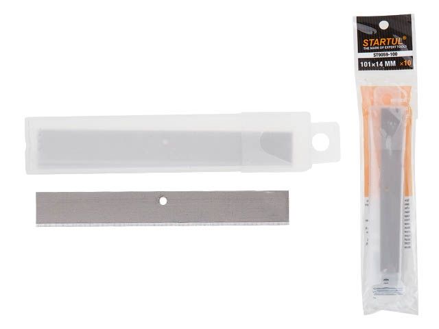 10pcs 101mm scraper blade in plastic box Startul Master