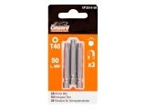 Screwdriver bit TORX T40 50mm (3PCS/SET) GEPARD