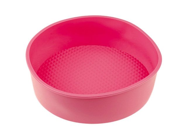 Silicone baking form, round, 20 x 6 cm, FRUIT DOVE, PERFECTO LINEA