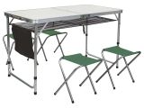 Folding set Waterproof folding table and 4 chairs, ARIZONE