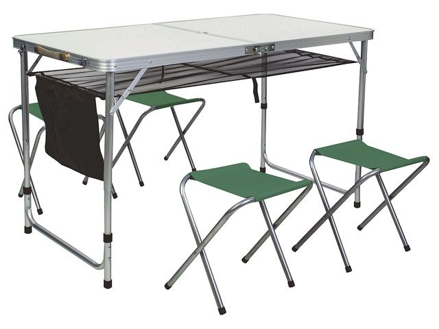 Image 1 Folding set Waterproof folding table and 4 chairs, ARIZONE