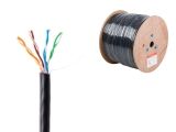 Cable UTP Cat5E Outdoor 4х2х24AWG (0.51мм) 305м, Cu, PE ЮПИТЕР