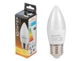 LED bulb C37 7.5W 170-240V E27 3000K ЮПИТЕР