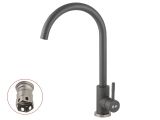 One handle (D35) SUS kitchen faucet Grey, AV Engineering