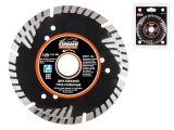 Diamond saw blade, multipurposе Turbo-sеgmеntеd 125х22mm GEPARD