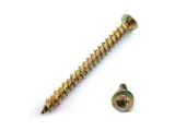 Concrete screw yellow zinc plated 7.5х52 T30 (5 kg) STARFIX