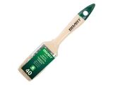 Flat brush 1,5&quot;-40mm, natural white bristle, plastic handle VOLAT