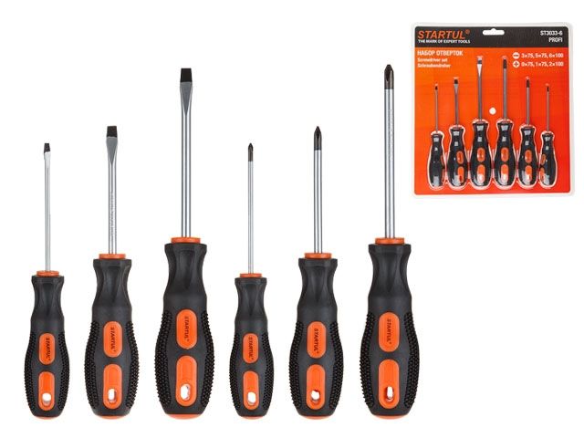 Screwdriver set 6pcs Startul Profi