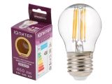 LED Filament bulb G45 clear E27 6W 220-240V 3000K ЮПИТЕР