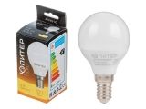 LED bulb G45 6W 170-240V E14 3000K ЮПИТЕР