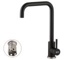 One handle (D35) SUS kitchen faucet Black, AV Engineering