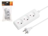 Extension cord, 3 sockets; 3m; without grounding; 2х0,75 ЮПИТЕР