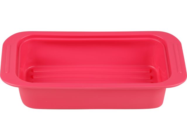 Silicone baking form, rectangular, 25 x 13.5 x 5 cm, FRUIT DOVE, PERFECTO LINEA