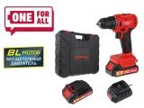 Li-ion Cordless Drill WORTEX BD 2025 DLi ALL1 with 2х2.0A*h bat. and char.