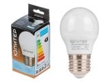 LED bulb G45 7.5W 170-240V E27 5000K ЮПИТЕР