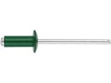 Blind rivet 3.2х8 alum/steel zinc plated RAL 6029 (50 pcs/polybag) STARFIX