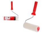 Paint roller with handle &quot;NATURAL WOOL&quot; 48-250mm, handle 8mm Startul Profi