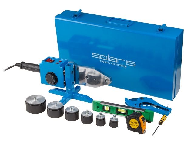 Pipe welding machine for polymer pipes SOLARIS PW-1502