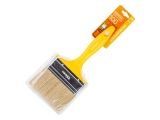 Flat brush 4&quot;-100mm, mixed bristle (for varnish), plastic handle Startul Master