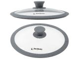 Glass lid with silicone rim,  240 mm, Handy Plus series, PERFECTO LINEA