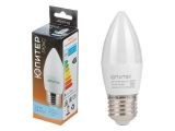 LED bulb C37 7.5W 170-240V E27 5000K ЮПИТЕР