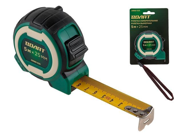 Steel tape measure 5m/25mm Volat