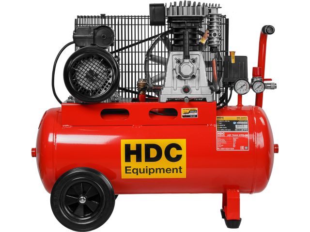 Image 2 Air compressor HDC HD-A051 belt drive