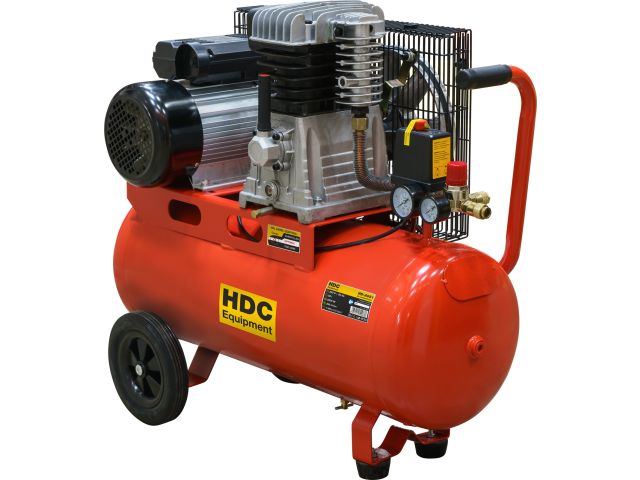 Image 1 Air compressor HDC HD-A051 belt drive