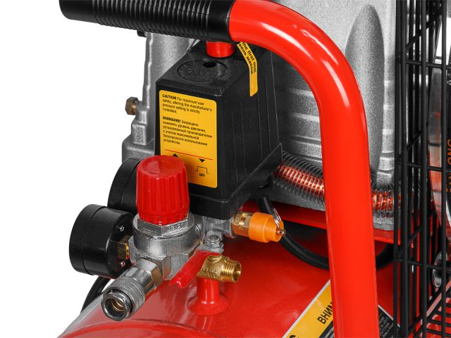 Image 6 Air compressor HDC HD-A051 belt drive