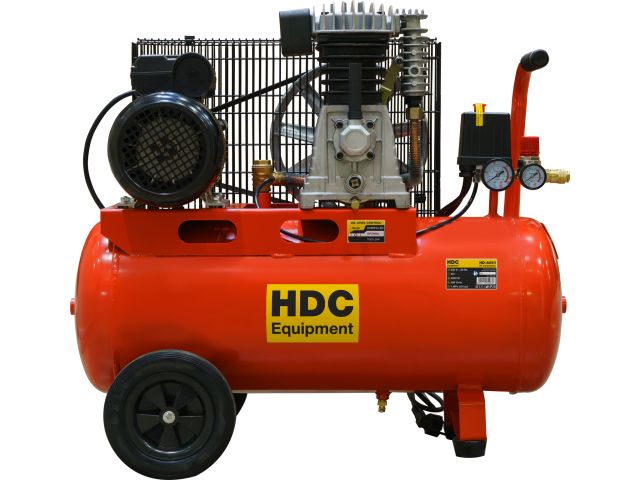 Image 3 Air compressor HDC HD-A051 belt drive