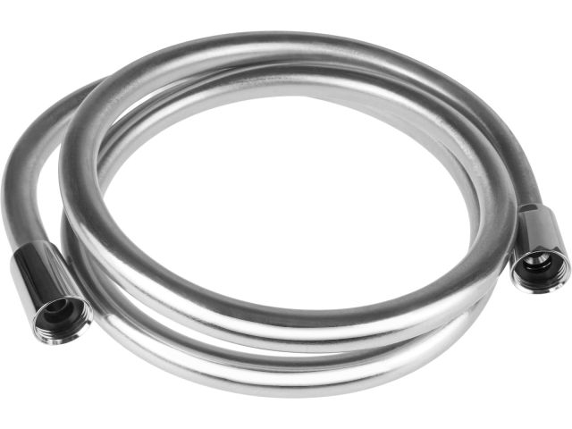 Image 2 Shower hose, PVC, 1/2" 150 cm, silver, a-five