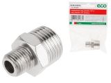 Air hose fitting 1/2&quot; BSP male to 1/4&quot; BSP male (steel) ECO