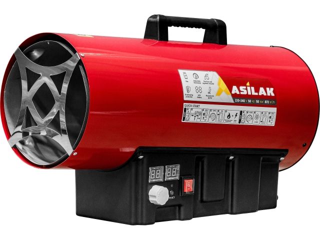 LP gas forced air heater ASILAK SLG-50000T